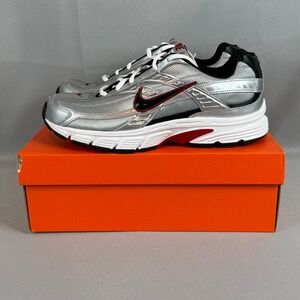 Nike Initiator Running Shoes Mens 11 Metallic Silver Black 394055-001 New NIB